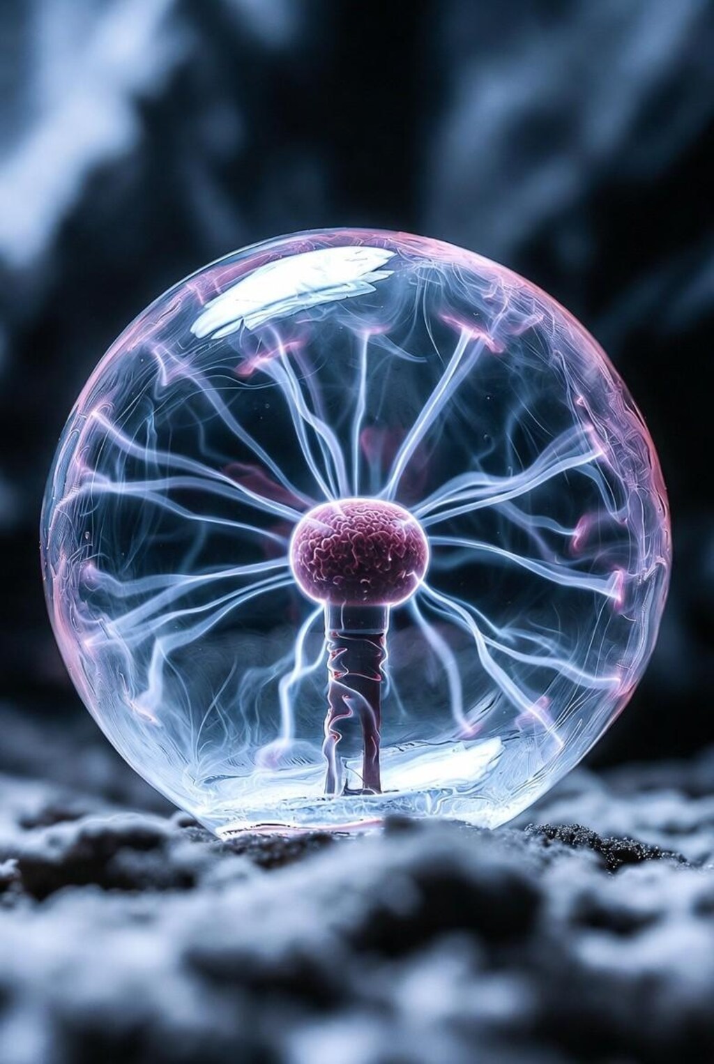 プロンプトは凍てついたプラズマや雷