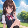 庭先にて② 3枚目