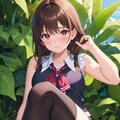 庭先にて② 2枚目