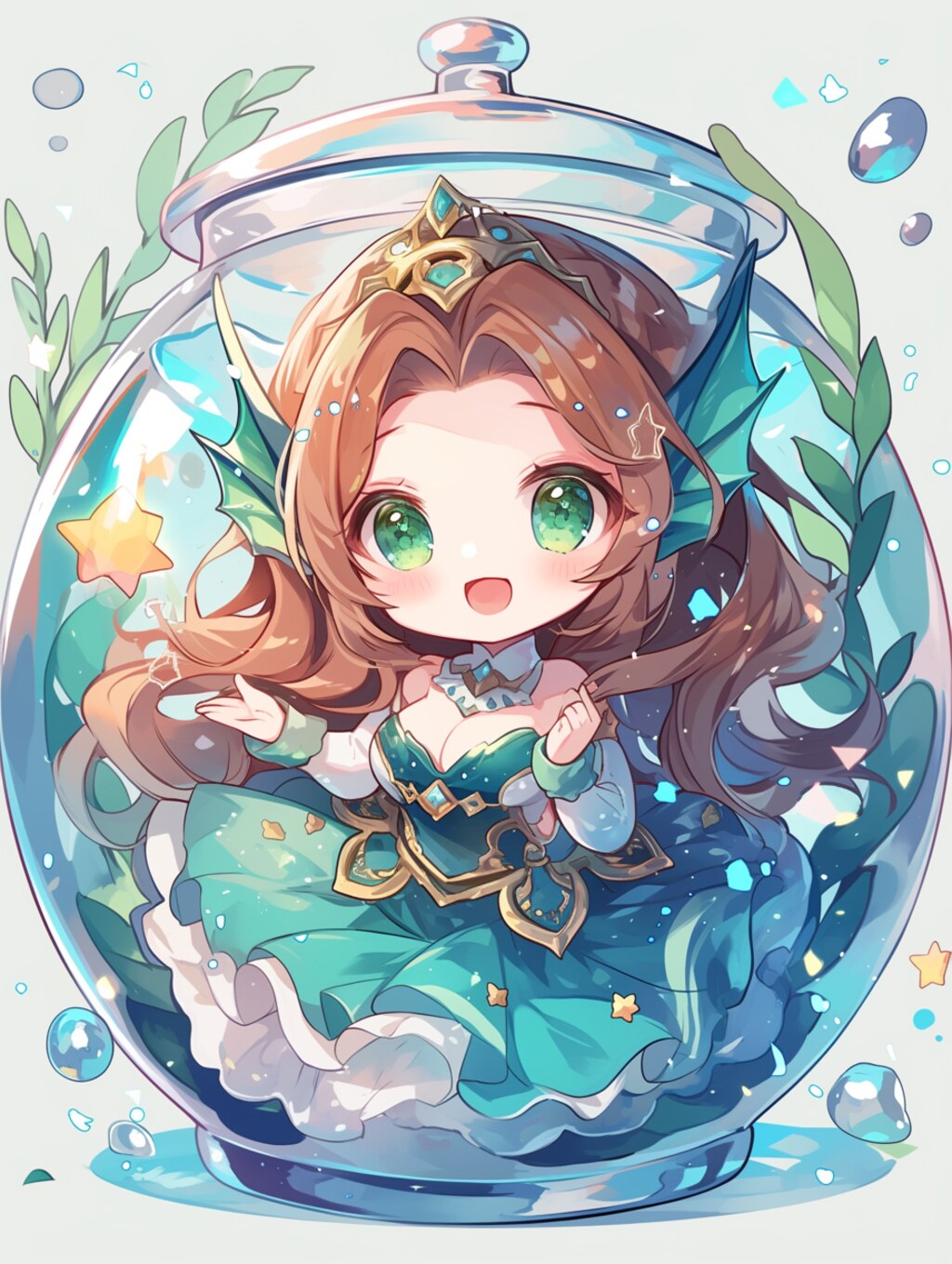 「瓶詰の少女」碧15