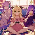 3姉妹のゲームタイム🎮 2枚目