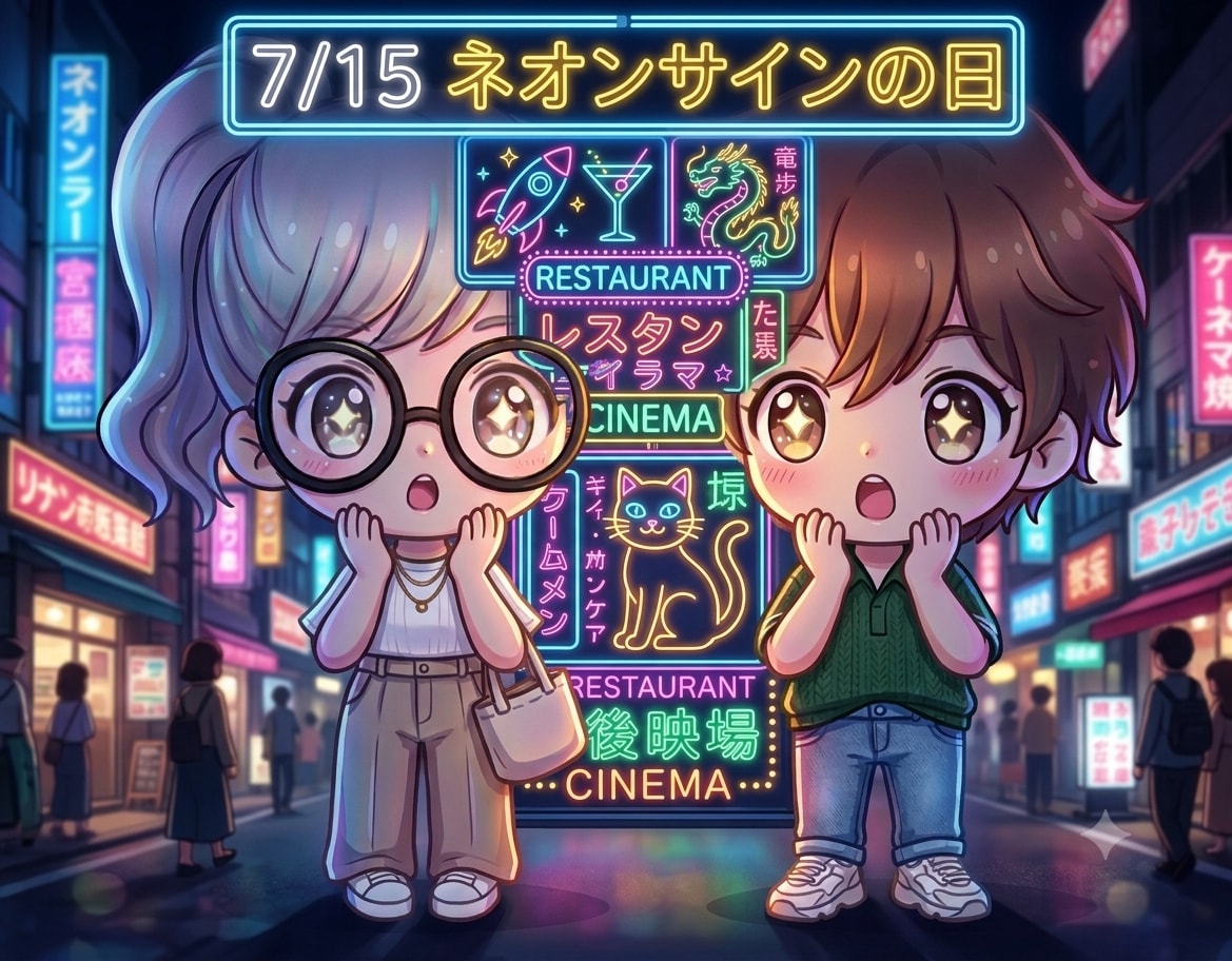 今日は「ネオンサインの日」