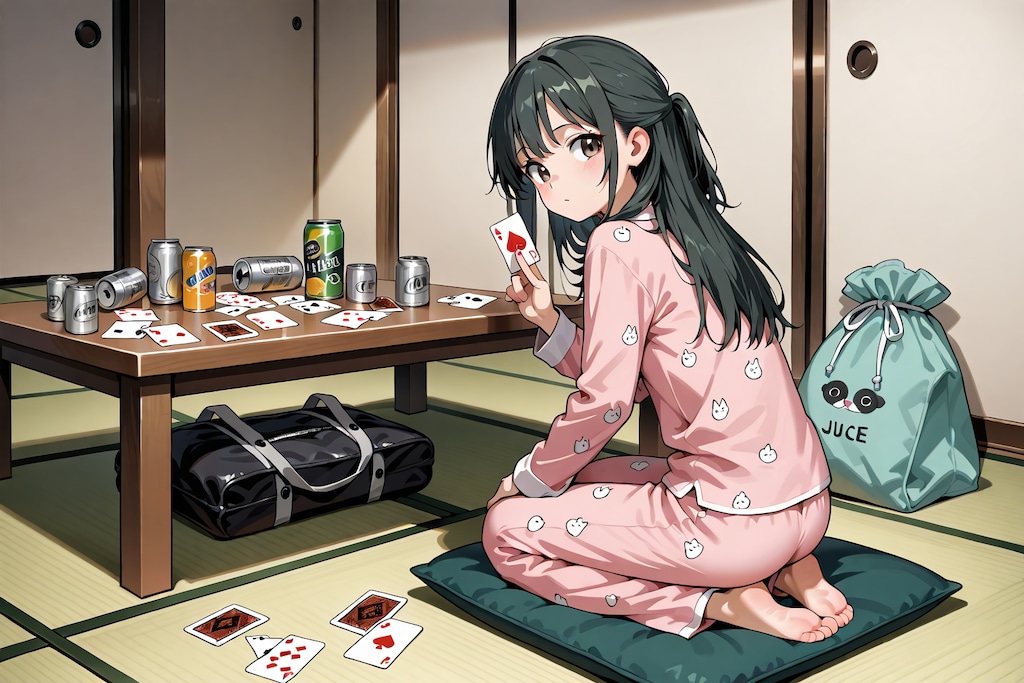利奈さん(うちの娘)、お泊り会に参加