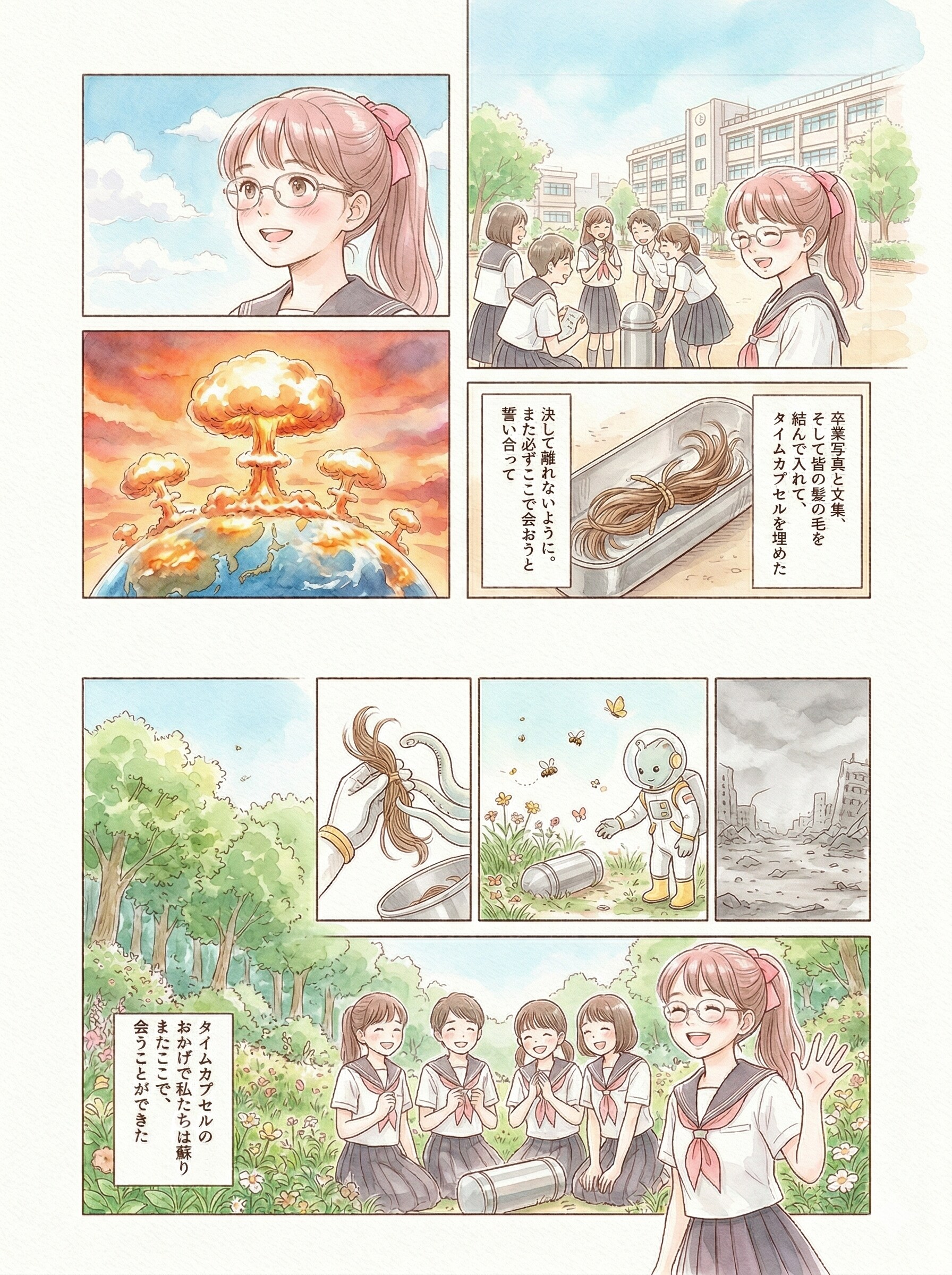 再会の設計図 | の人気AIイラスト・グラビア