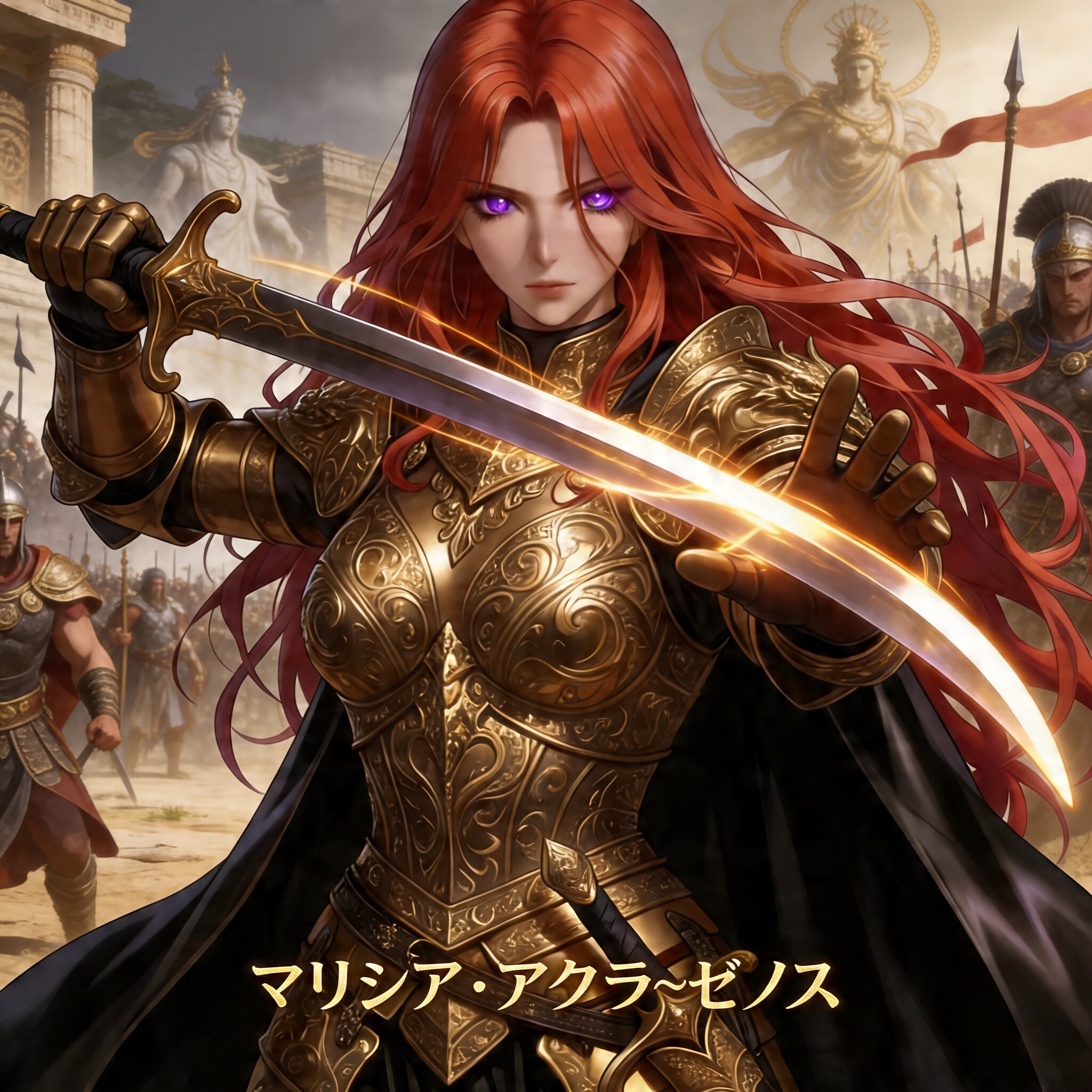 黄金の騎士マリシア・アクラ＝ゼノス | の人気AIイラスト・グラビア