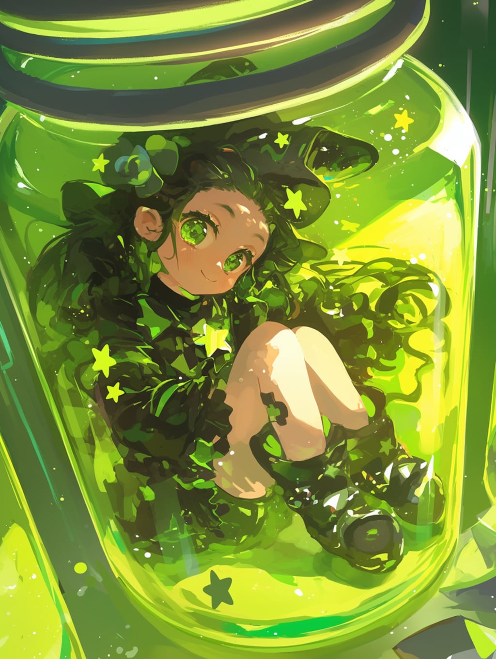 「瓶詰の少女」碧97