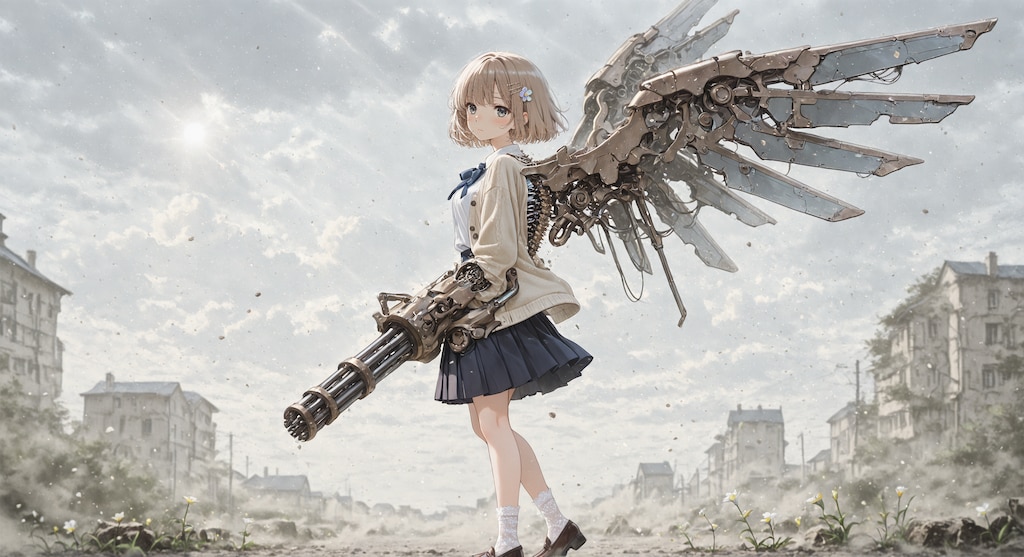 儚翼の終末兵装 零号機：白花