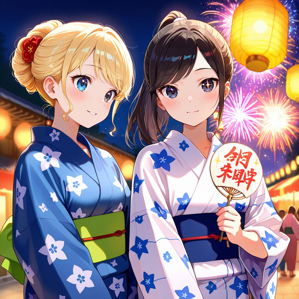 夏の最後に、ふたりで。 | の人気AIイラスト・グラビア