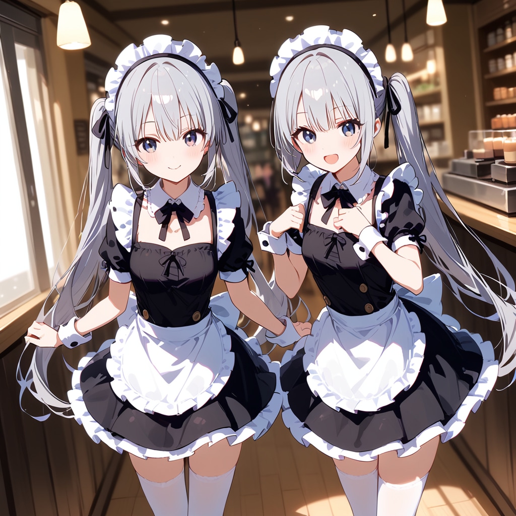 可愛いメイドさんたち