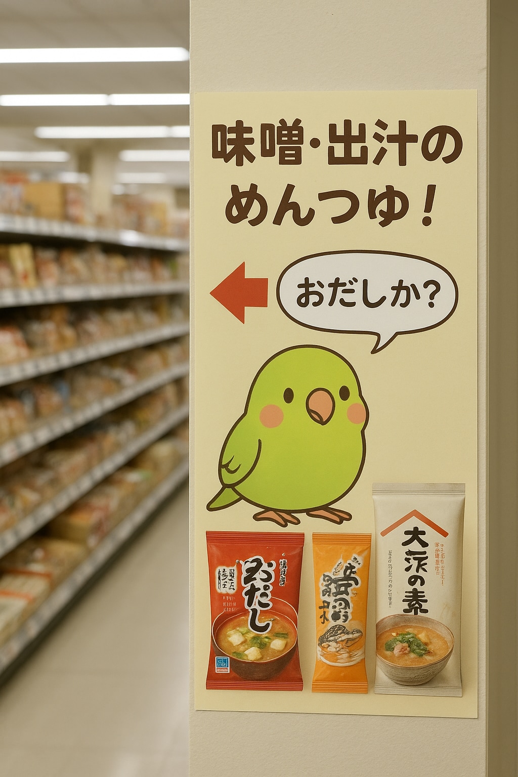 スーパーちちぷいのおだしコーナー