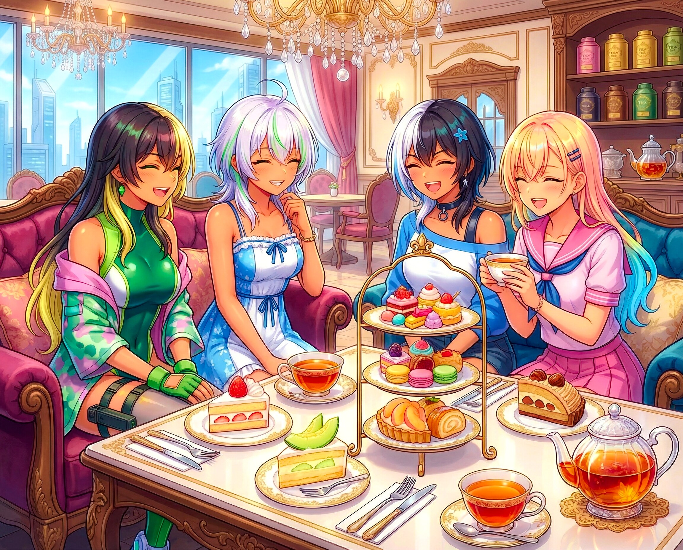 11111いいね♡記念ギャルイラスト | の人気AIイラスト・グラビア