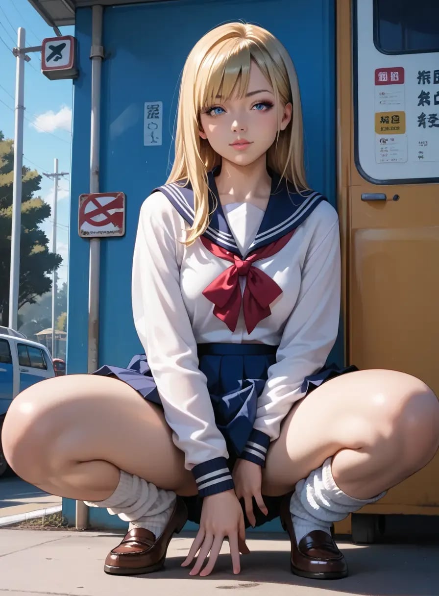 朝､よく顔を合わせてたギャル