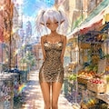 A summer alleyway 2枚目