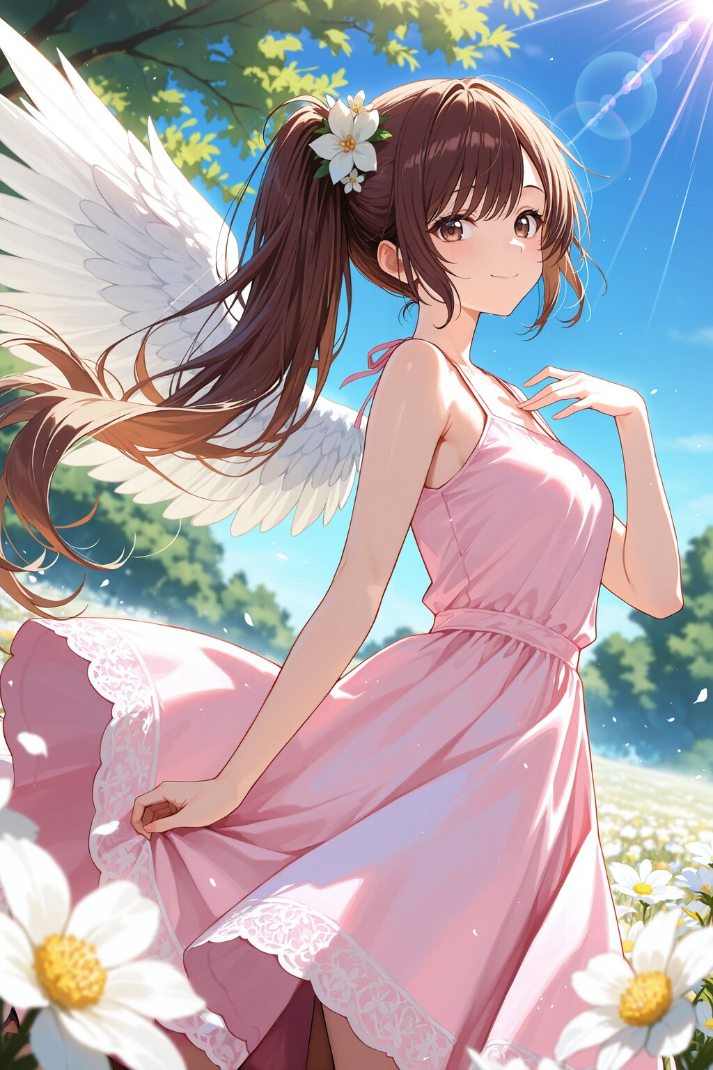 天使さん頑張ります