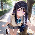 凛ちゃんの夏服ポートレート 3枚目