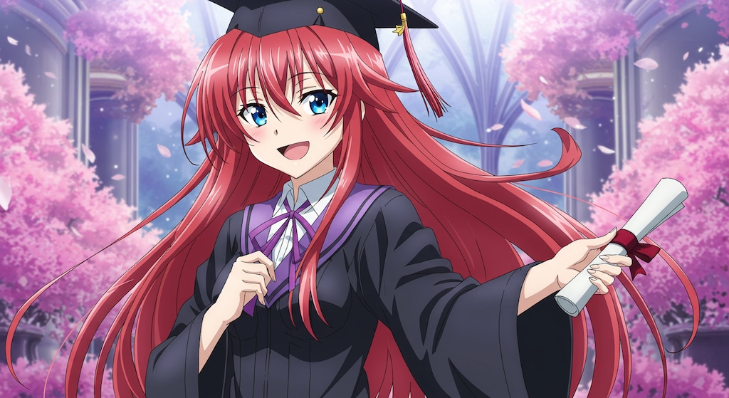 卒業式後のリアスグレモリー