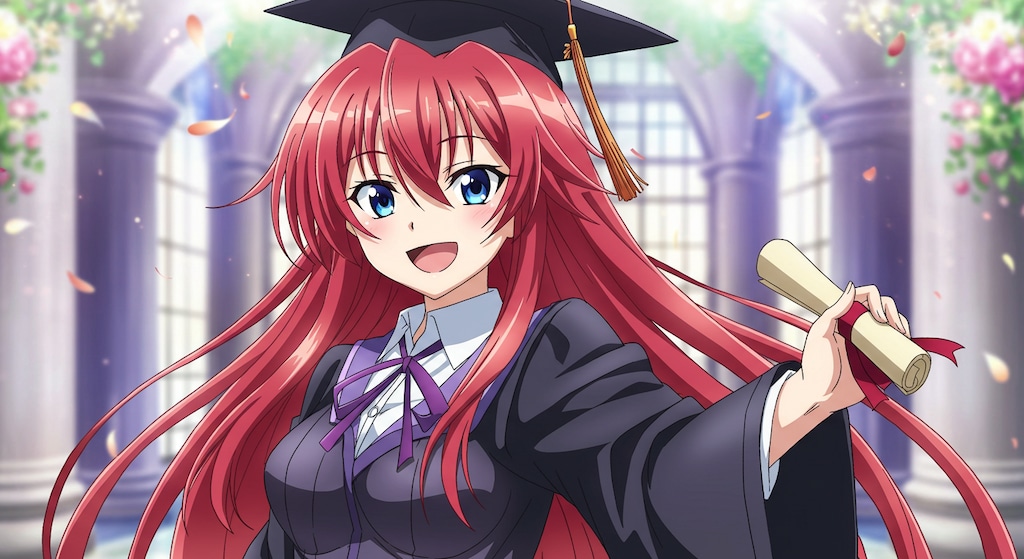 卒業式後のリアスグレモリー