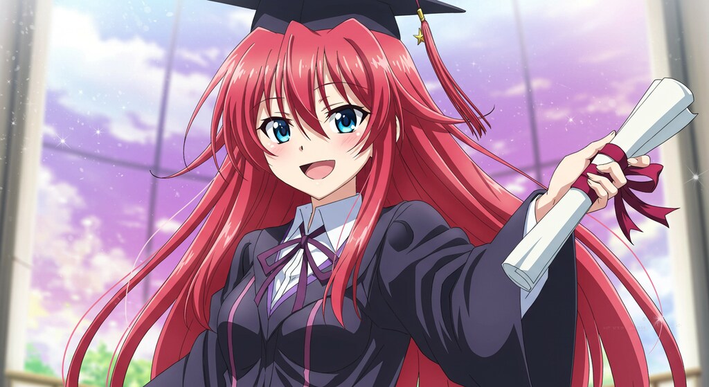 卒業式後のリアスグレモリー