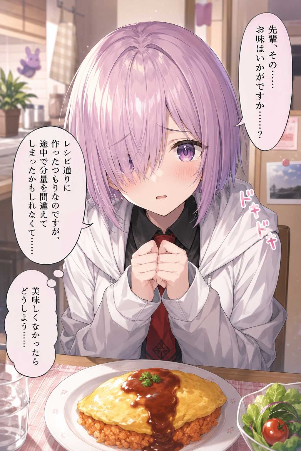 マシュ「先輩、お味はいかがですか……？」