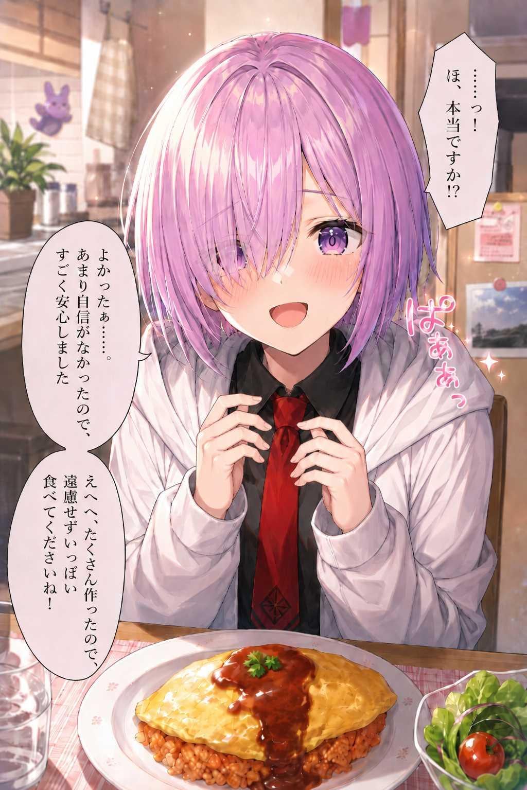 マシュ「先輩、お味はいかがですか……？」