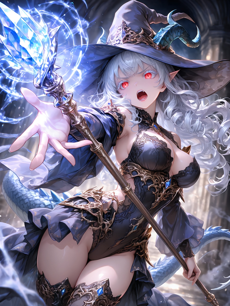 魔法使いのドラゴンさん | の人気AIイラスト・グラビア