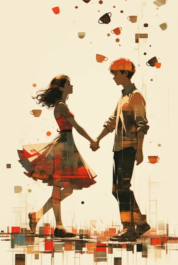 ランチデート | の人気AIイラスト・グラビア