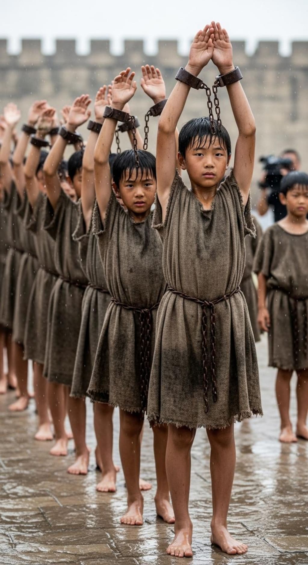 古代ローマ映画の奴隷少年エキストラ２