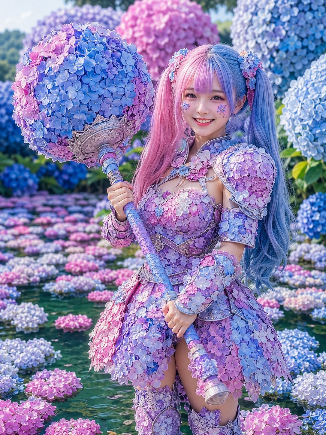 伝説の紫陽花戦士