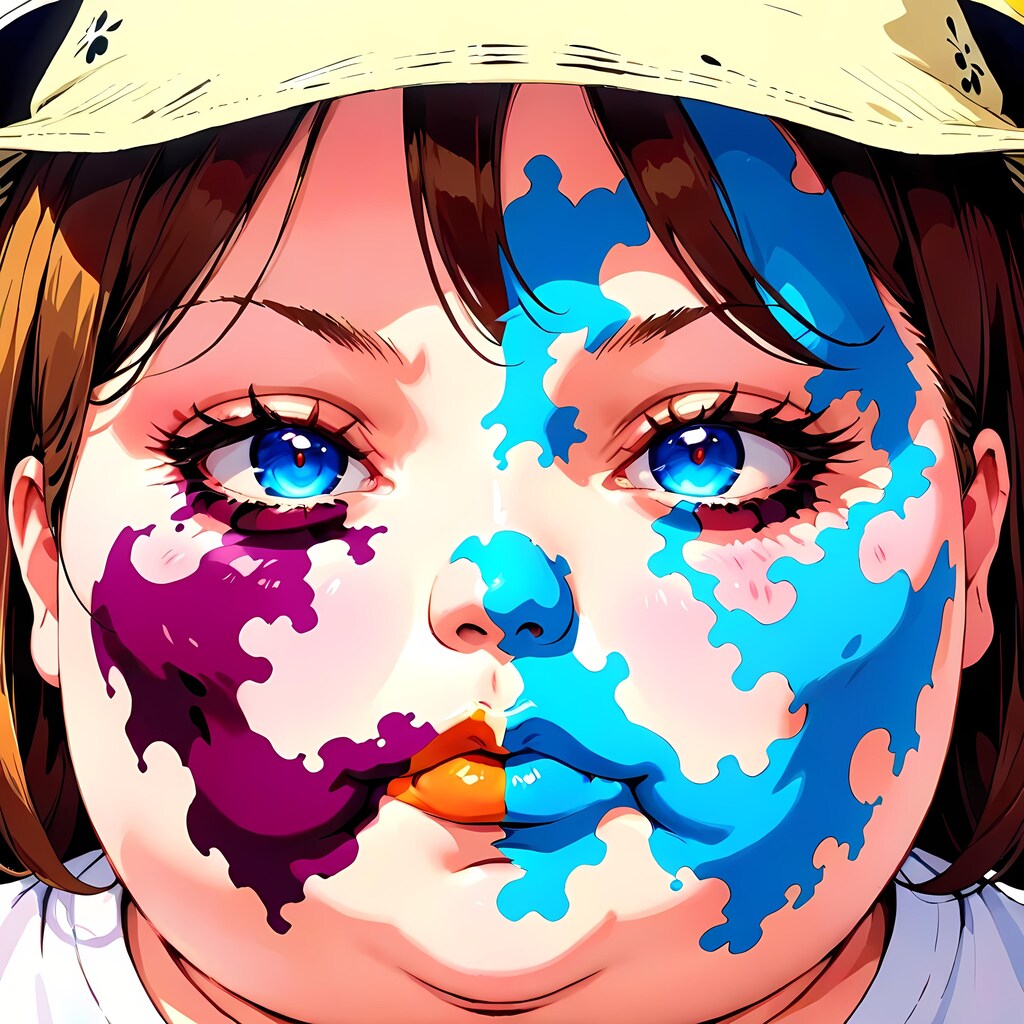 ロールシャッハテストな顔