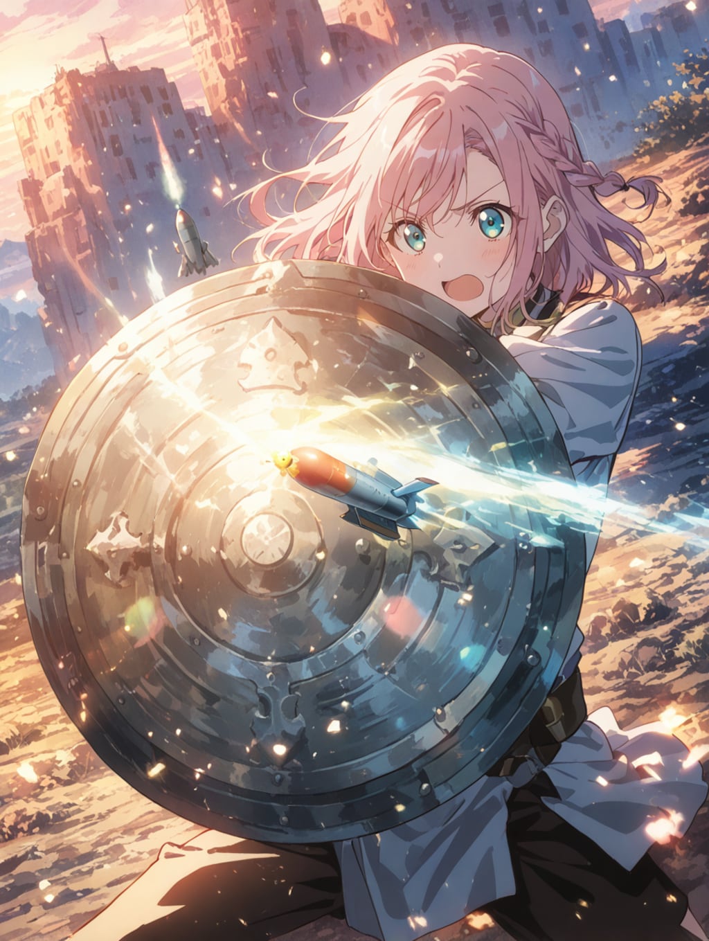 盾きた！盾ミサイルきた！