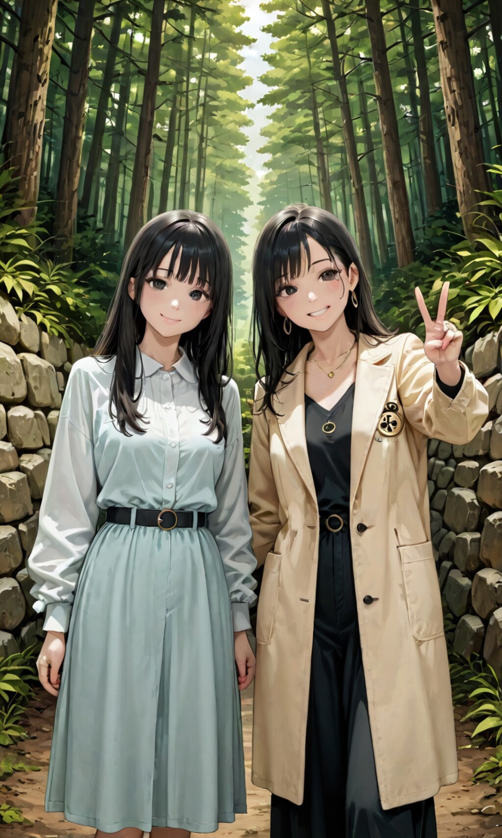 仲良くピース！２