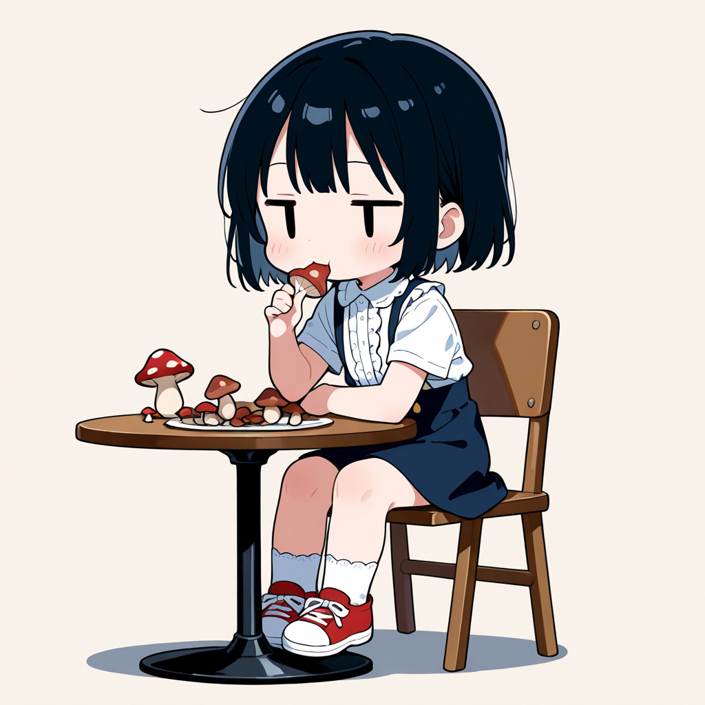 きのこ！を食べる