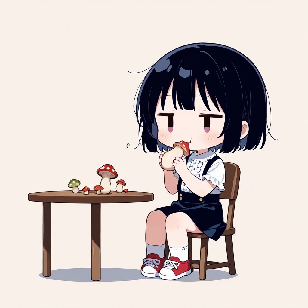 きのこ！を食べる