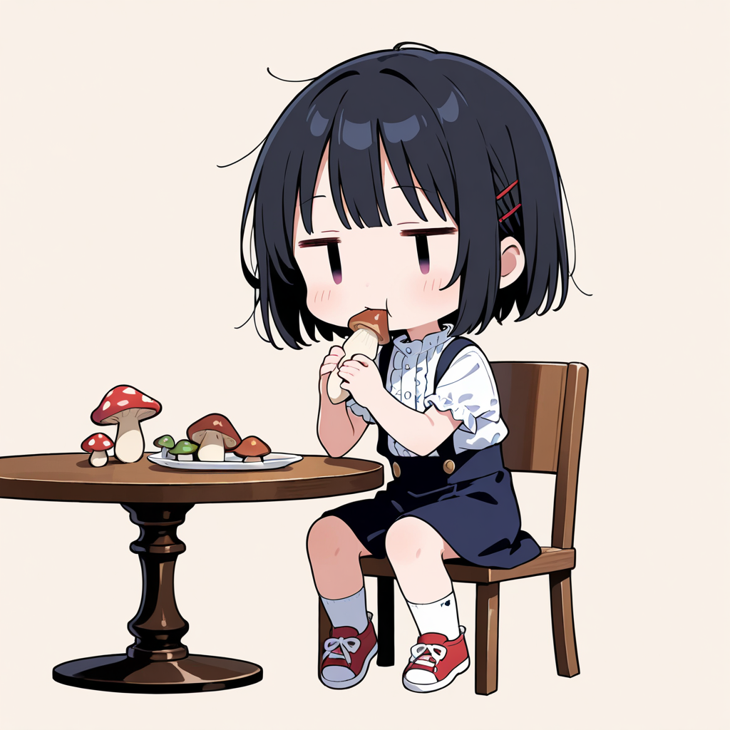 きのこ！を食べる