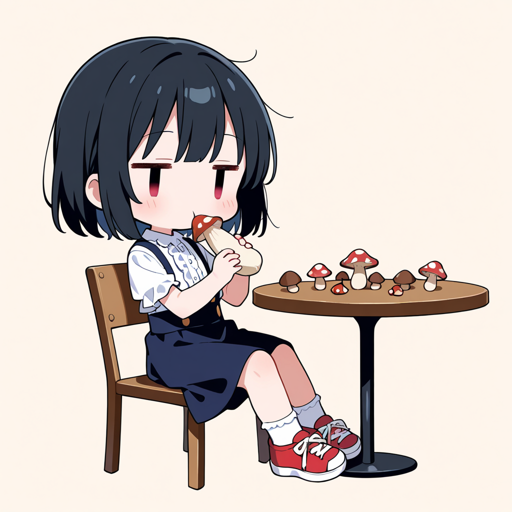 きのこ！を食べる