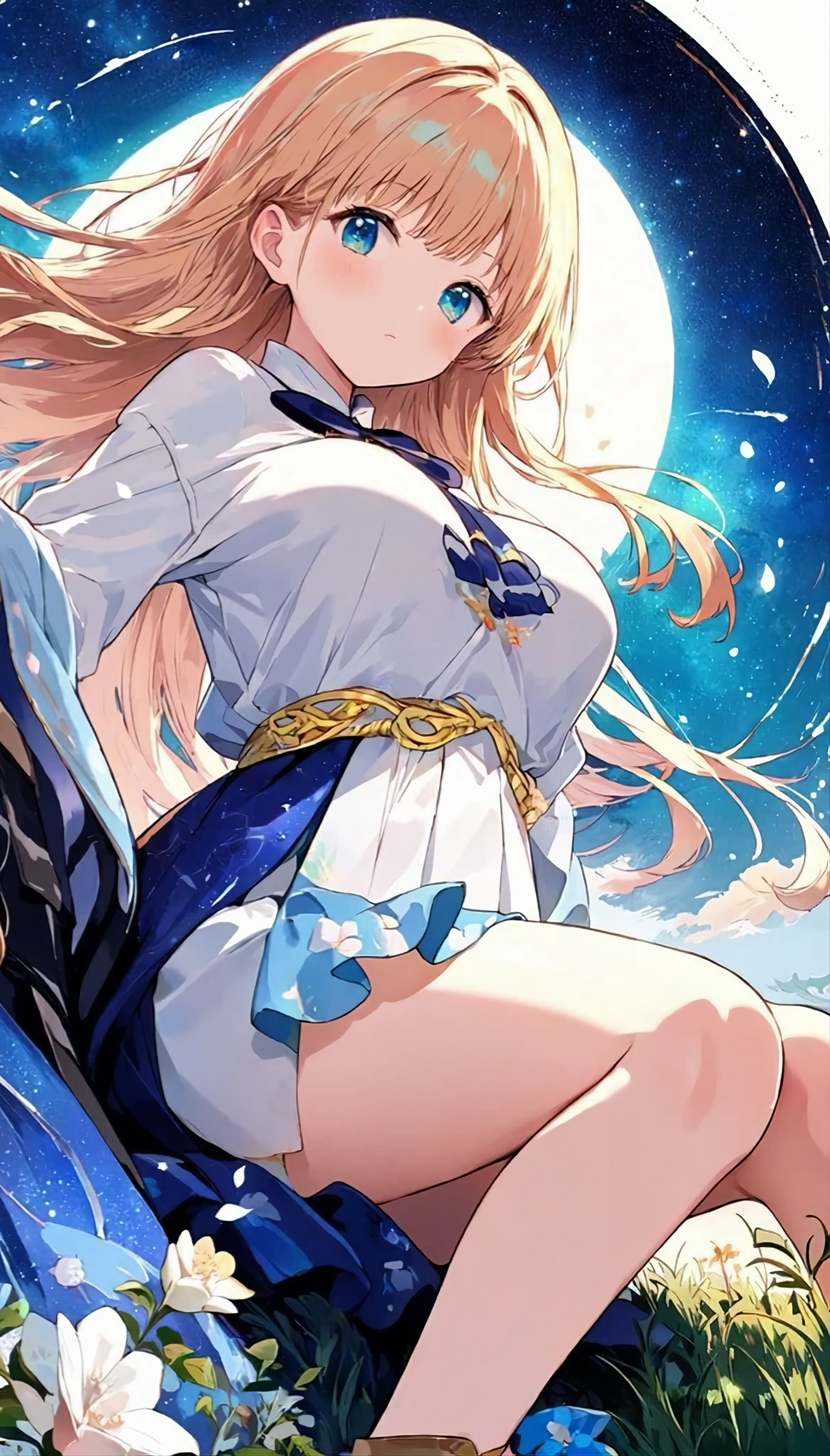月に星に願うひとつ