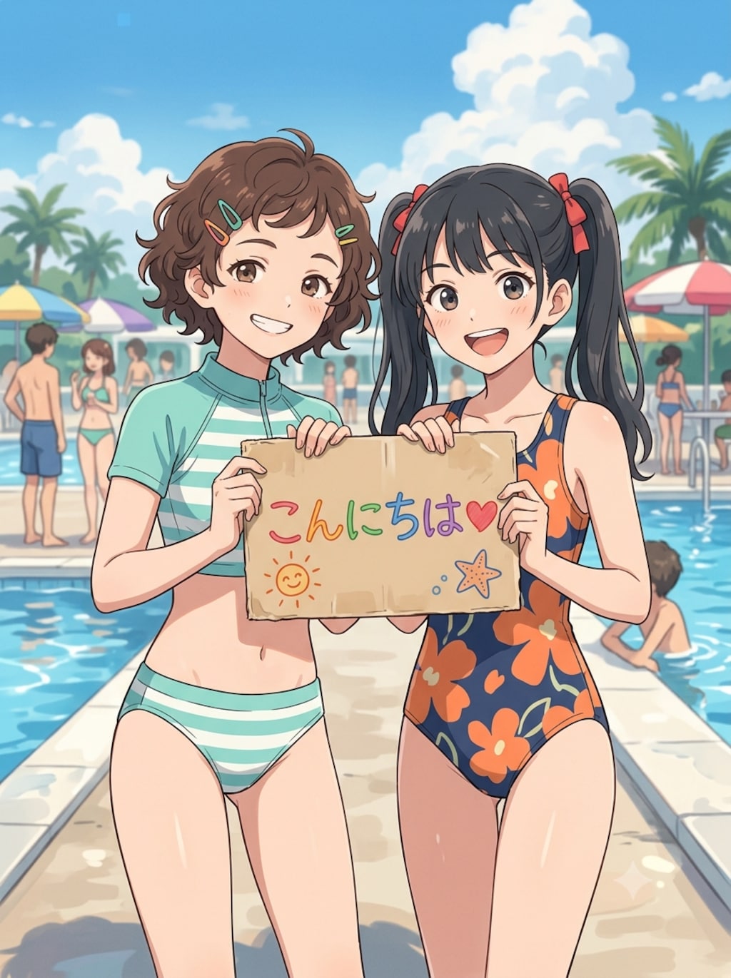 あいさつボード