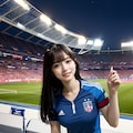 サッカー日本代表応援しよう！ 5枚目