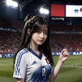 サッカー日本代表応援しよう！ 3枚目