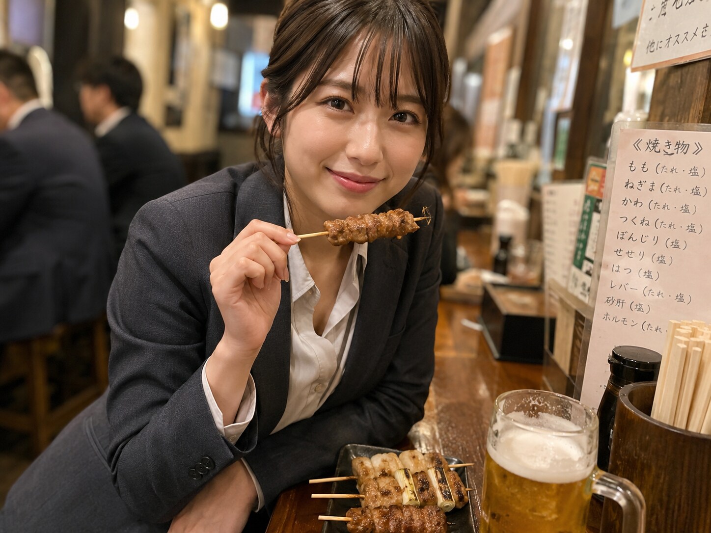 焼き鳥 | の人気AIイラスト・グラビア