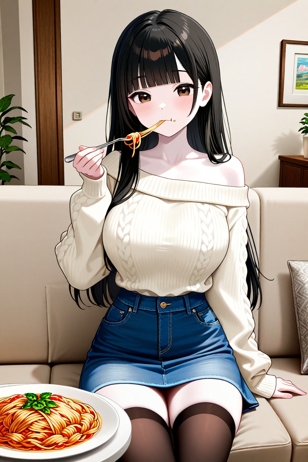 うちの子パスタ