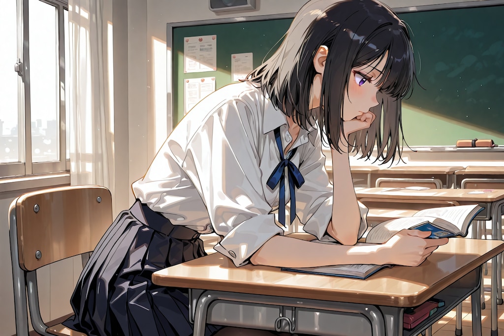 うちの子自己紹介　美奈子先生　科学教師