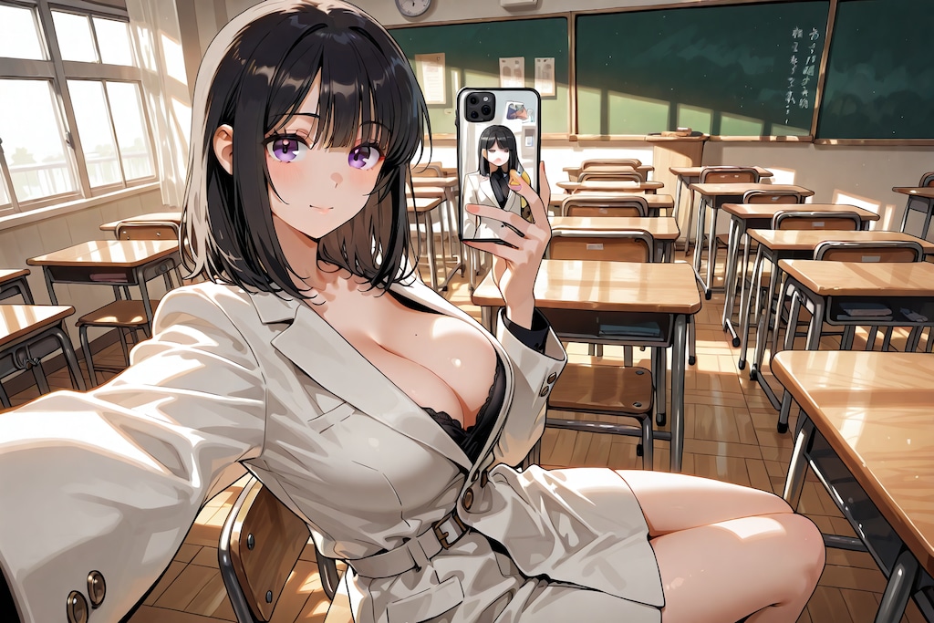 うちの子自己紹介　美奈子先生　科学教師