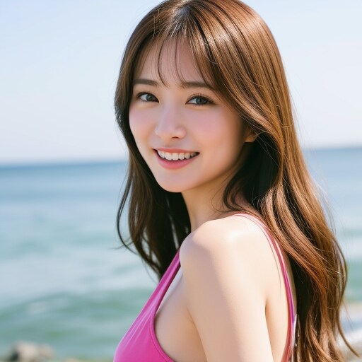 夏の海🌊彼女