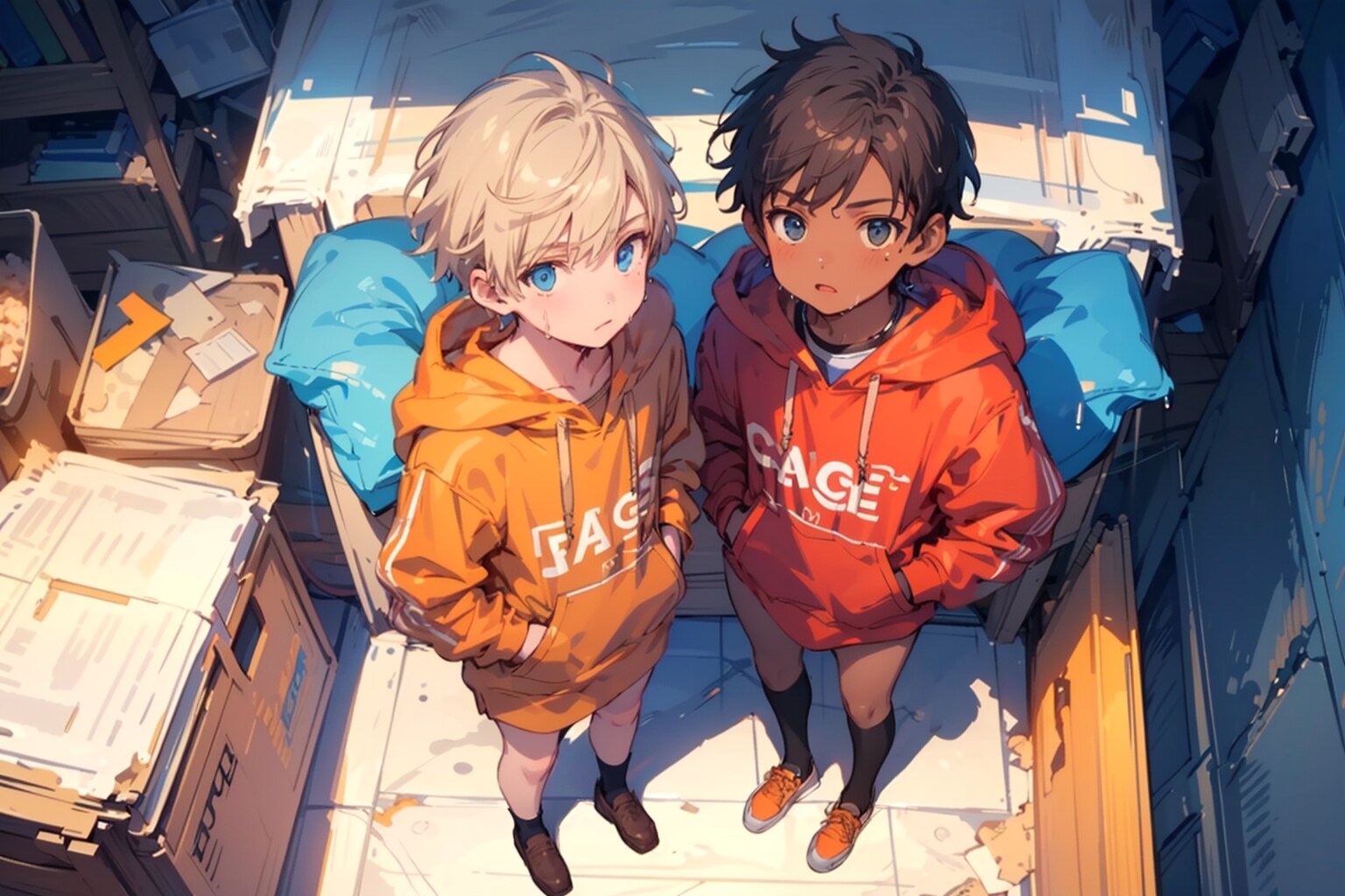 パーカー少年 14
