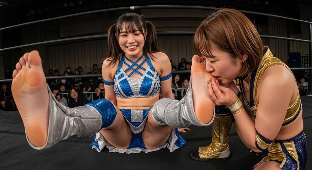 NAOKO(30) VS MIKURU(18) ⑧『足舐めさせる』