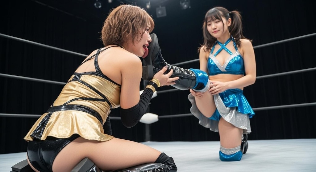 NAOKO(30) VS MIKURU(18) ⑧『足舐めさせる』