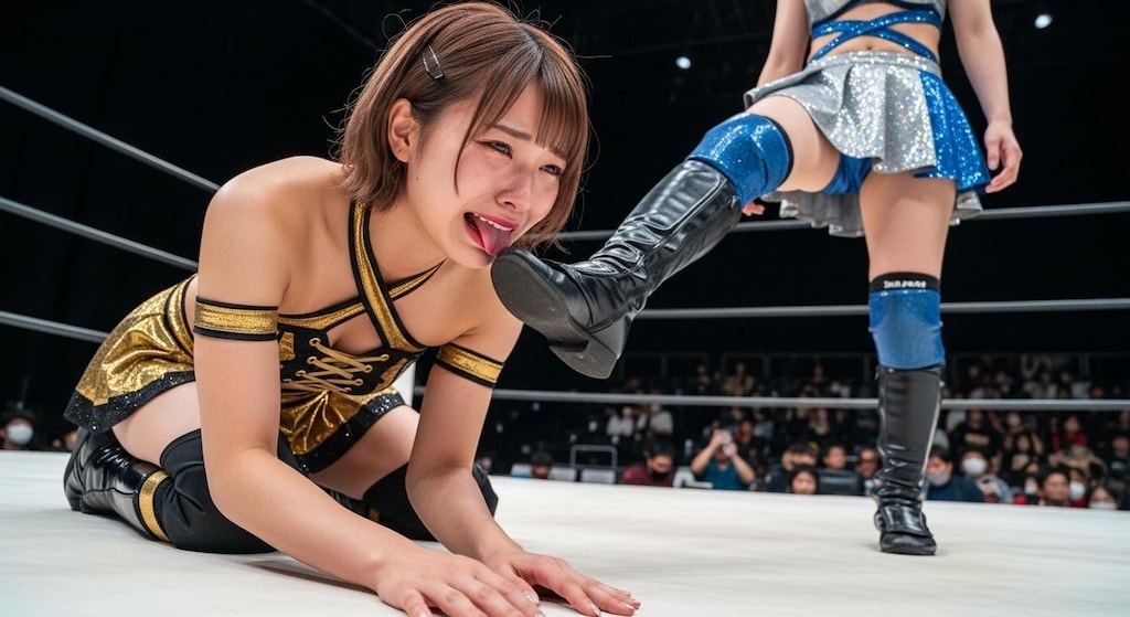 NAOKO(30) VS MIKURU(18) ⑧『足舐めさせる』