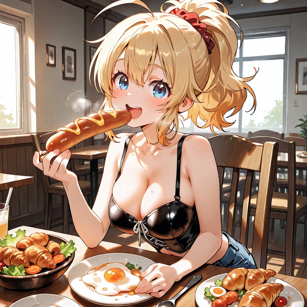 今日の朝ごはん　ヒナ