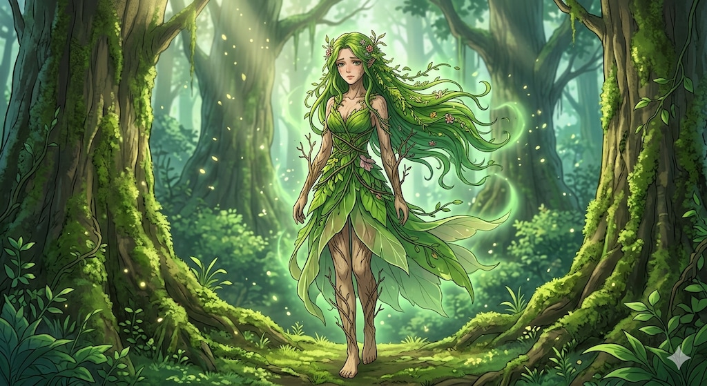 dryad, spirit，